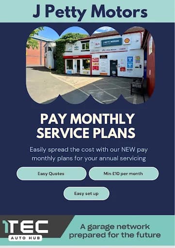 Mechanic working on a car